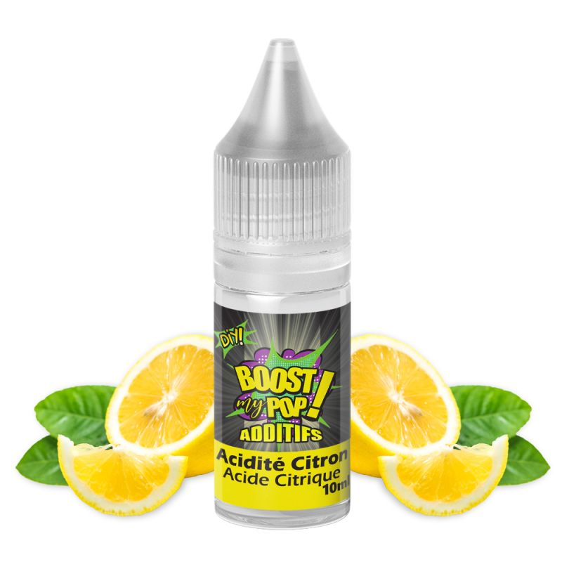 Additif Boost My Pop - Acidité Citron 10ml