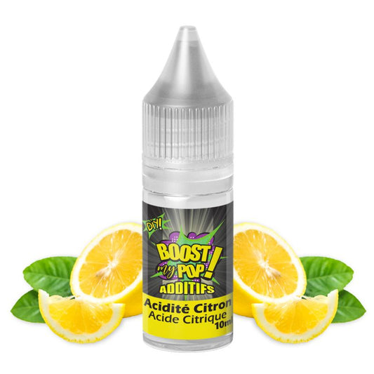 Additif Boost My Pop - Acidité Citron 10ml