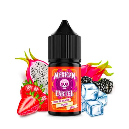 Concentré Fruit du Dragon Fraise Mure 30ml - Mexican Cartel